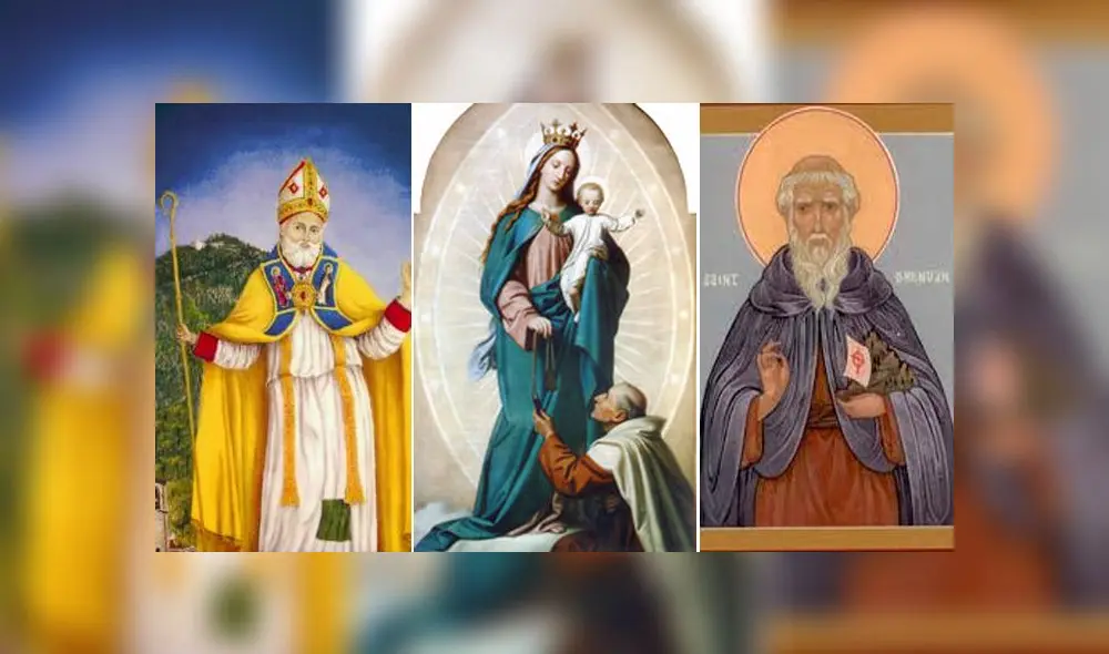 Revisa los santos que se celebran hoy, sábado 16 de mayo, en España. (Foto: Composición)
