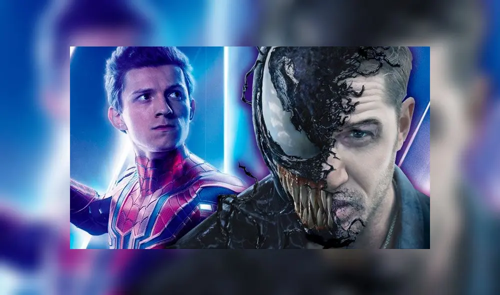 Cameo de Spider-Man en película de Venom. Créditos: Composición