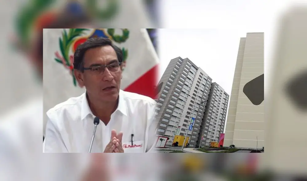 El presidente Vizcarra autorizó el uso de la Villa Panamericana como hospital para combatir el COVID-19. Foto: Composición El presidente Vizcarra autorizó el uso de la Villa Panamericana como hospital para combatir el COVID-19. Foto: Composición