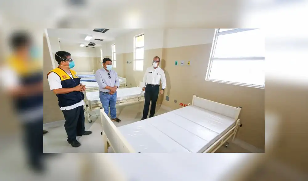 Durante su visita, el Ministro Zamora reconoció la necesidad de empezar a operar el Hospital Regional de Cañete. (Foto: Minsa)