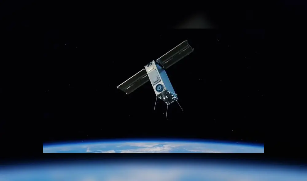 Satélite de Xiaomi utilizado para fotografiar la Tierra.