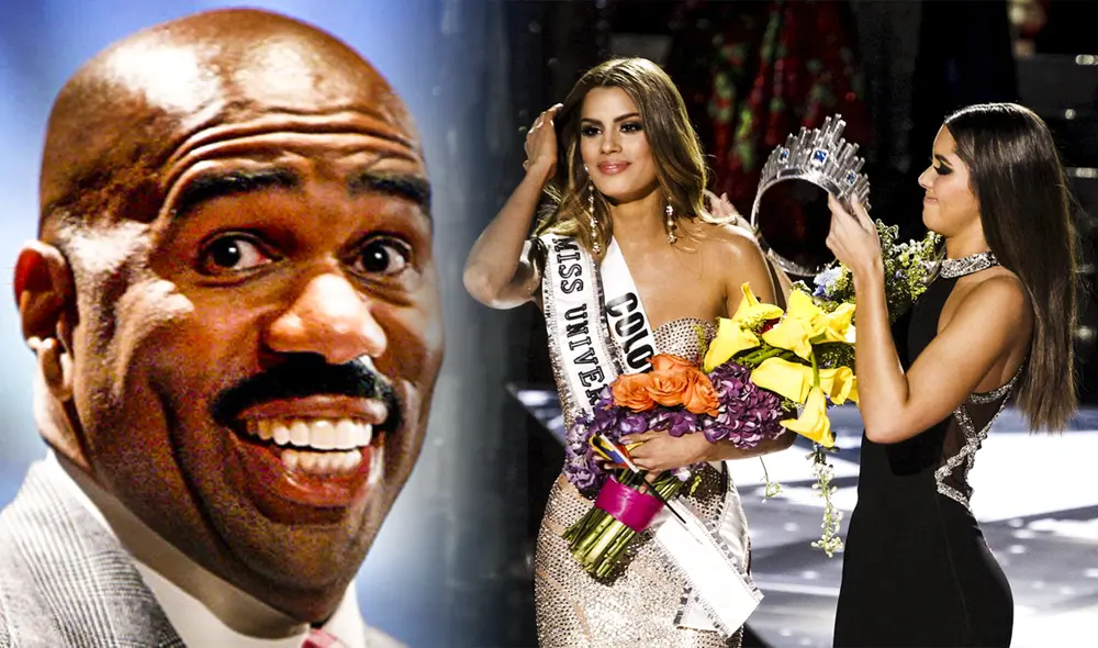 Steve Harvey cometió el error de su vida durante la coronación del Miss Universo 2015: el presentador de televisión confundió los nombres de las ganadoras. Foto: composición LR/difusión/The New York Times