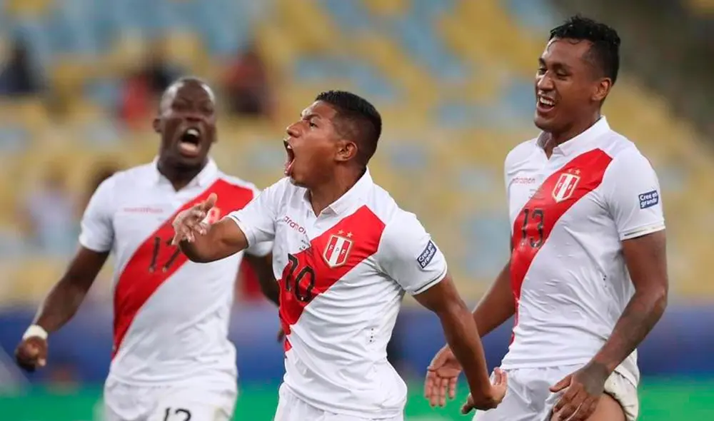 Marathon respondió sobre el supuesto desteñido en la camiseta de Perú en la Copa América 2019. | Foto: AFP Marathon respondió sobre el supuesto desteñido en la camiseta de Perú en la Copa América 2019. | Foto: AFP