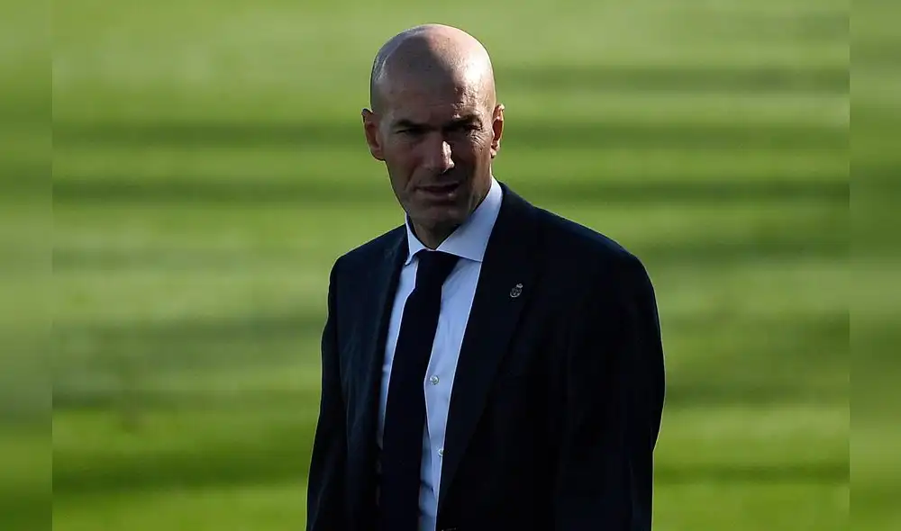 Zidane podría quedar fuera del Real Madrid si pierden el miércoles. Foto: AFP