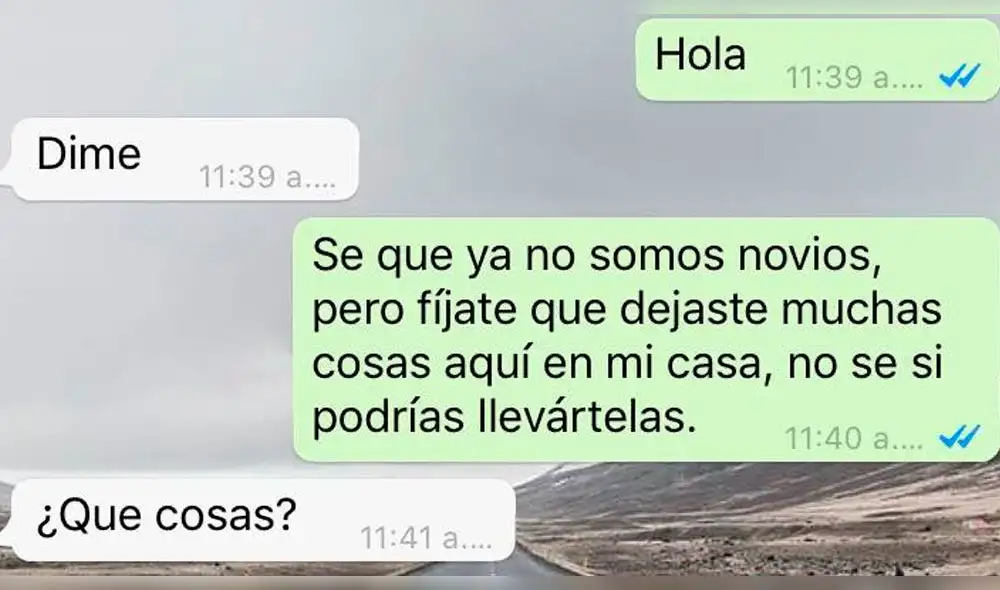 WhatsApp: le escribe a su ex después de tiempo y ocurre final inusual