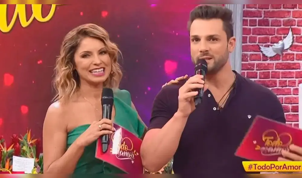 Karina Rivera y Nicola Porcella