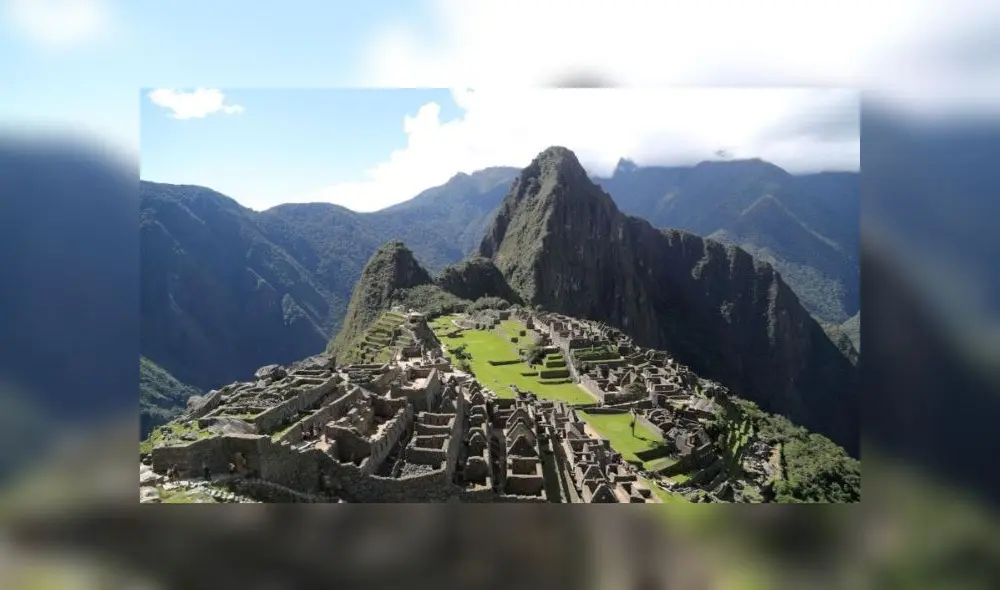 Machu Picchu (Foto: Difusión) Machu Picchu (Foto: Difusión)