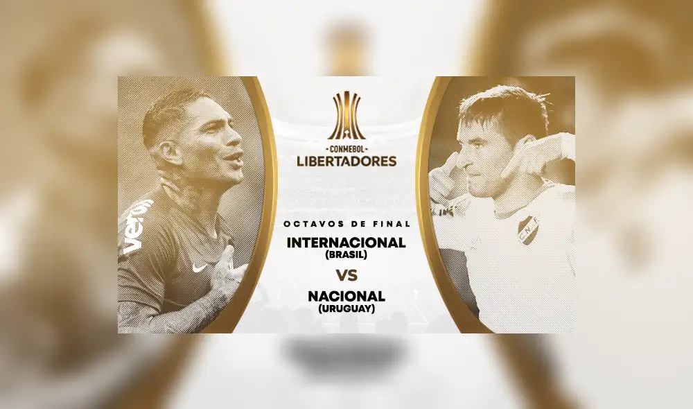 Inter vs Nacional, con Paolo Guerrero por la Copa Libertadores 2019.