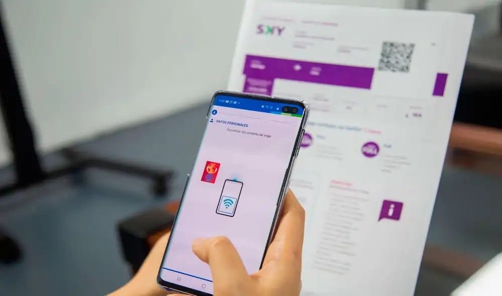 Las aerolíneas preparan protocolos para sus pasajeros. Foto: Migraciones Las aerolíneas preparan protocolos para sus pasajeros. Foto: Migraciones