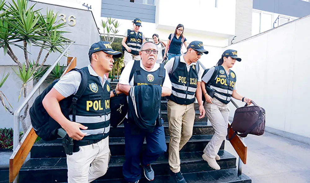 Exgerente de Olmos. Pablo Salazar fue detenido en su departamento en Miraflores. Foto: Flavio Matos
