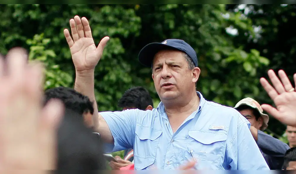 Luis Guillermo Solís: "El corazón de Costa Rica está con los mexicanos y guatemaltecos”