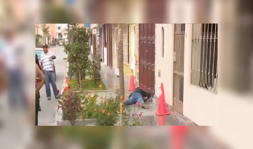 Balacera en SMP: cámara captó momento en que policía abatió a delincuente que intentó asaltarlo [VIDEO]