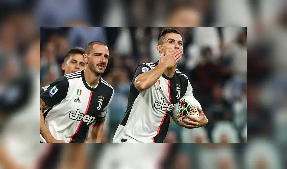 Cristiano Ronaldo le dio la victoria a la Juventus en el duelo contra la Hellas Verona.