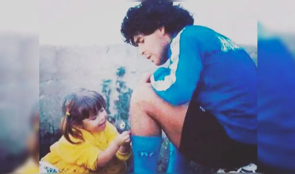 Dalma Maradona dedicó un sentido mensaje hacia su difunto padre. Foto: Instagram @dalmaradona