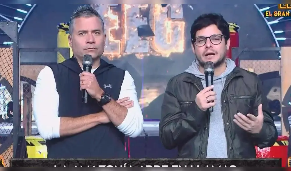 Gian Piero Díaz y Mathías Brivio envían emotivo mensaje por incendio en la Amazonía