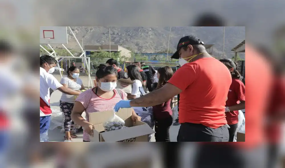 La Municipalidad de Pachacámac reunió fideos, arroz, leche, galleta, agua embotellada además de los 600 kilos de huevos de codorniz. Fotos: Municipalidad de Pachacámac. La Municipalidad de Pachacámac reunió fideos, arroz, leche, galleta, agua embotellada además de los 600 kilos de huevos de codorniz. Fotos: Municipalidad de Pachacámac.