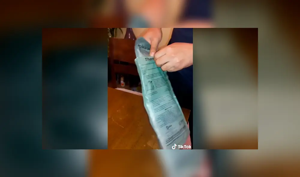 Desliza las imágenes para conocer qué contiene estas ‘bolsas de supervivencia’ brindadas por las Fuerzas Armadas de Perú. Fotocaptura: Lorena Gonzales /TikTok Desliza las imágenes para conocer qué contiene estas ‘bolsas de supervivencia’ brindadas por las Fuerzas Armadas de Perú. Fotocaptura: Lorena Gonzales /TikTok