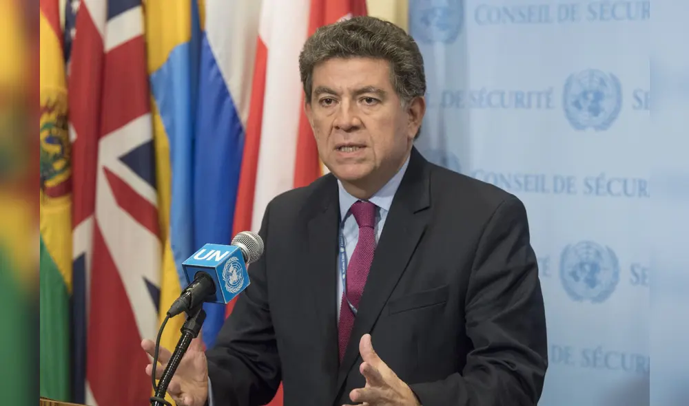 Gustavo Meza-Cuadra, titular de Relaciones Exteriores, saludó el mensaje de la OEA y estuvo de acuerdo conque el TC dirima la situación. Foto: Andina. Gustavo Meza-Cuadra, titular de Relaciones Exteriores, saludó el mensaje de la OEA y estuvo de acuerdo conque el TC dirima la situación. Foto: Andina.