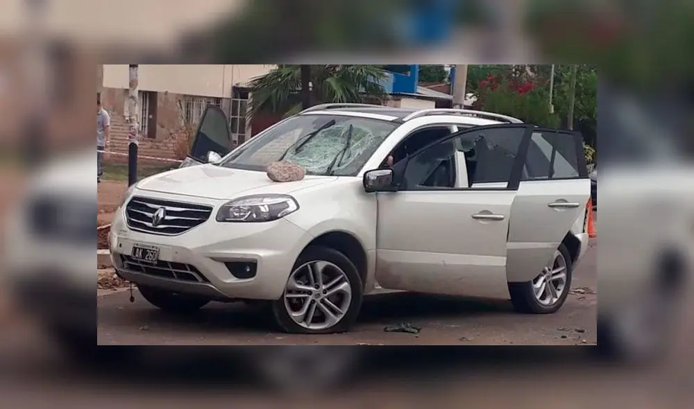 Niño de 10 años maneja una camioneta y choca contra un patrullero y dos motos policiales [VIDEO]