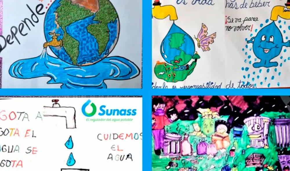 La premiación se realizó en la feria virtual Expoagua Educativa 2020. Foto: Sunass