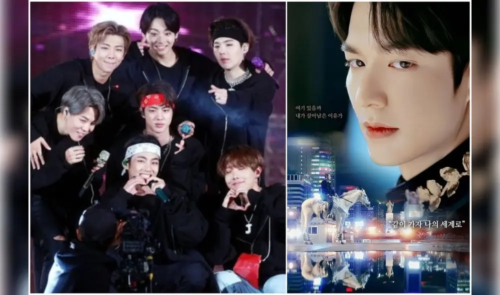 BTS en The king: Eternal monarch.