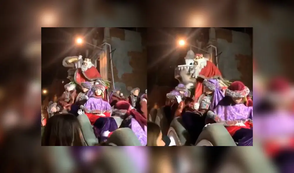 Desliza a la izquierda para ver la efusiva reacción de 'Melchor'. Foto: Captura. Desliza a la izquierda para ver la efusiva reacción de 'Melchor'. Foto: Captura.