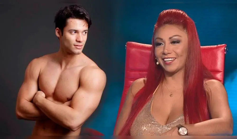 La bailarina confesó que aún sigue viéndose con el modelo en su departamento.