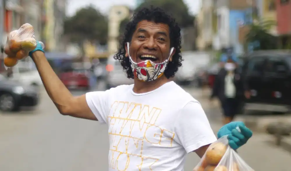José Luis Cachay lucha por salir adelante en medio de la pandemia por la COVID-19. | Foto: Carlos Contreras (La República)
