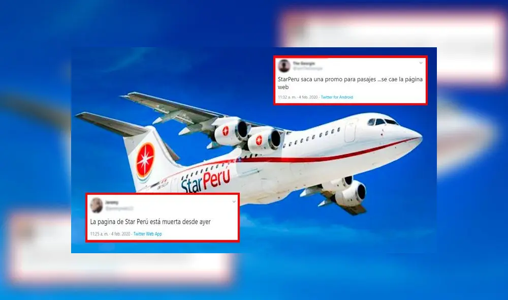 Colapsa página web de Star Perú Colapsa página web de Star Perú