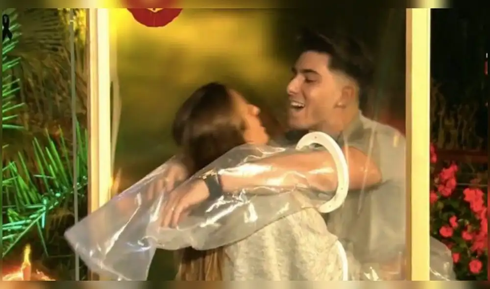 Rocío se reencuentra con su novio y le demuestra todo su cariño frente a cámaras. (Foto: Internet)