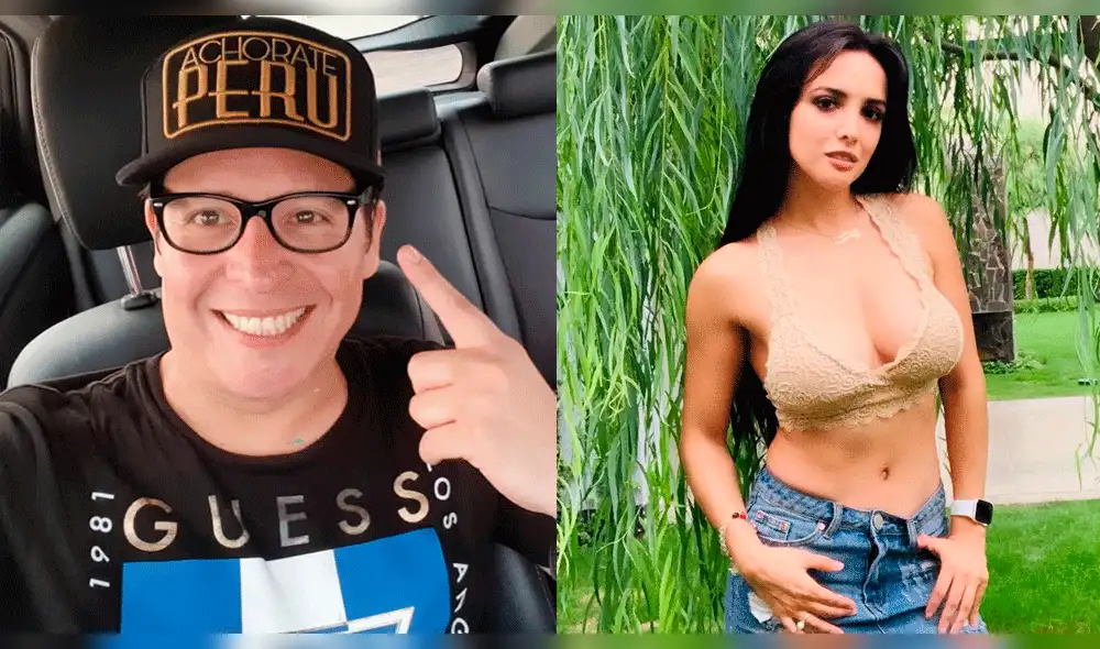 ¿Carloncho no olvida a Rosángela? Locutor se emociona al evocar su primer beso