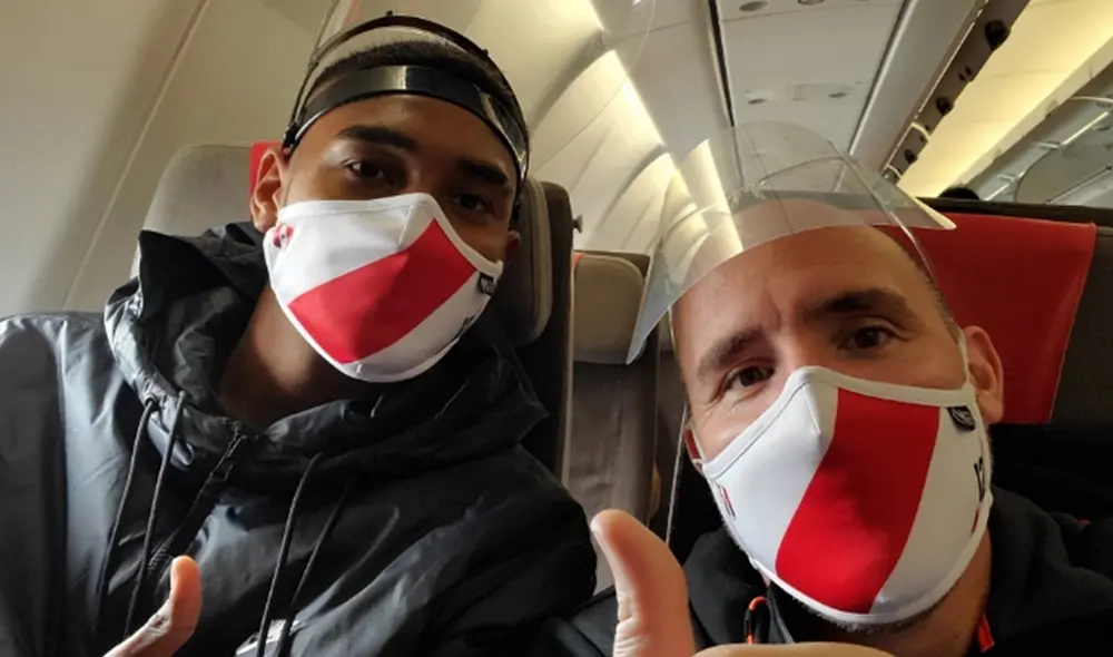 Aldair Fuentes partió a España para incorporarse al Fuenlabrada de la Segunda División. Foto: Twitter - Elio Casareto. Aldair Fuentes partió a España para incorporarse al Fuenlabrada de la Segunda División. Foto: Twitter - Elio Casareto.