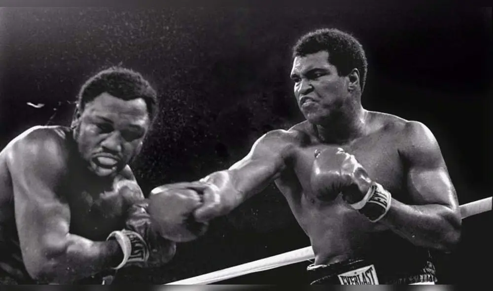 Muhammad Ali derrotó a George Foreman en el octavo asalto de la pelea.