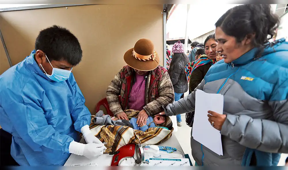 Antauta, el distrito que lucha contra la anemia