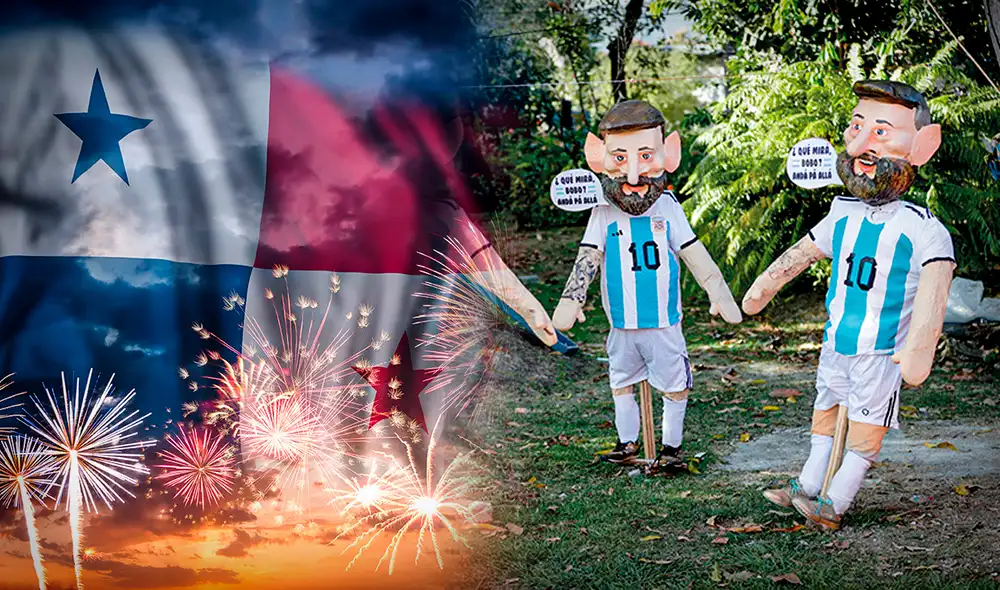Panamá se prepara para celebrar a lo grande con los nuevos 'judas'. Foto: EFE / Bienvenido Velasco/ composición LR