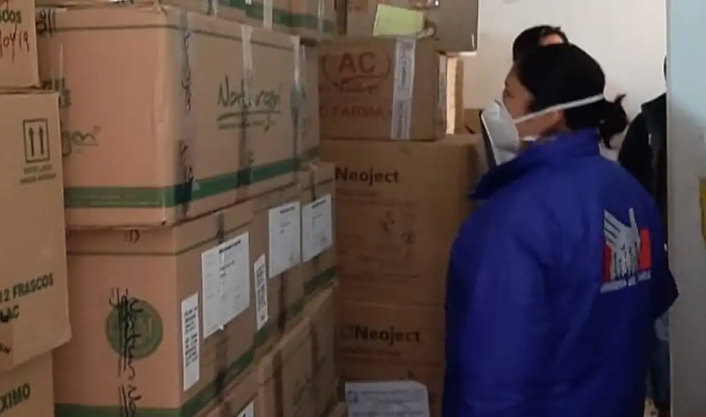 Los medicamentos vencidos están en los almacenes de la Diresa. Foto: Defensoría del Pueblo Los medicamentos vencidos están en los almacenes de la Diresa. Foto: Defensoría del Pueblo