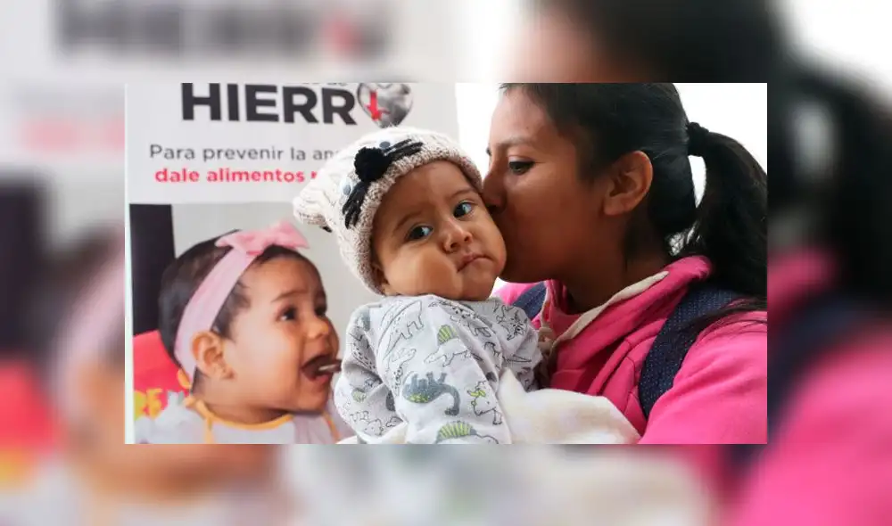 Ministerio de Salud realiza campaña para atender casos de anemia infantil en balnearios del sur. Créditos: Andina.