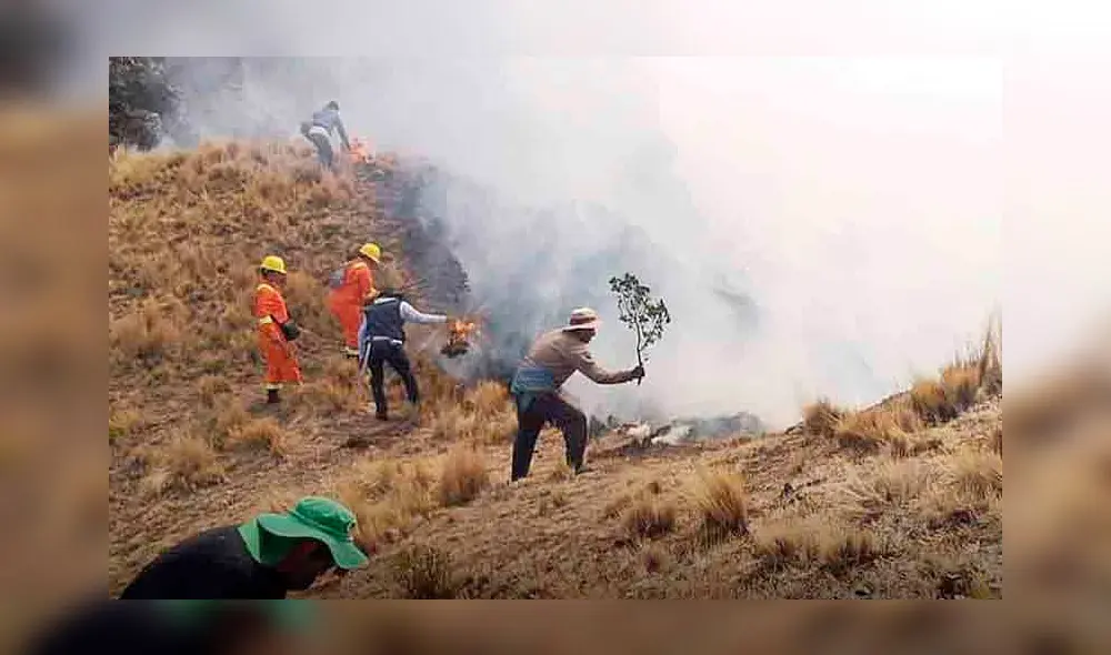 causante. Poblador que causó incendio en comunidad de Huarán fue sentenciado.
