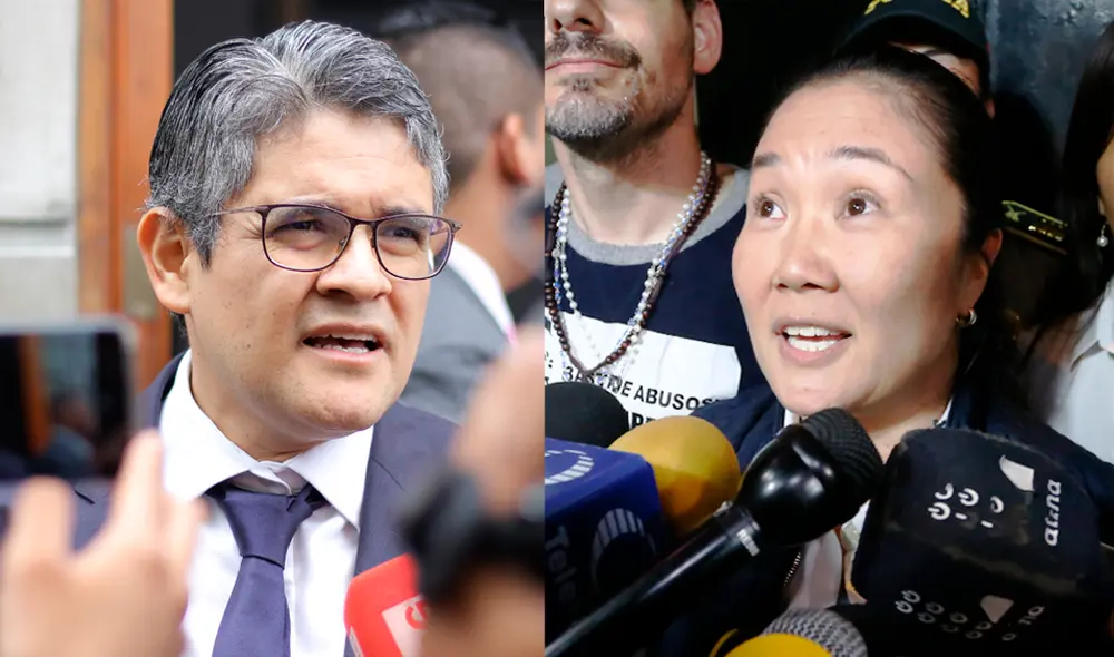 Fiscal José Domingo Pérez señala que Keiko Fujimori sería la cabecilla de una organización criminal dedicada a lavar activos. Composición: La Republica.