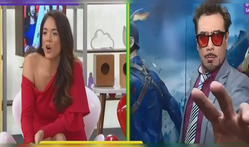 Jazmín Pinedo quedó en ‘shock’ al conocer a Robert Downey Jr en vivo [VIDEO]