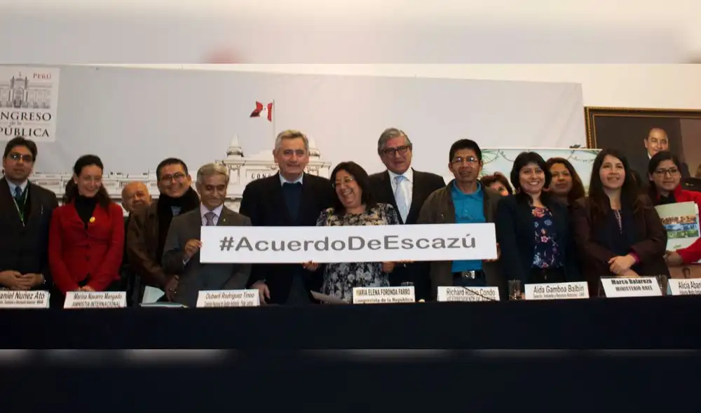 En 2018, diversas organizaciones junto a bancadas del Congreso apoyaron la firma del Acuerdo de Escazú.