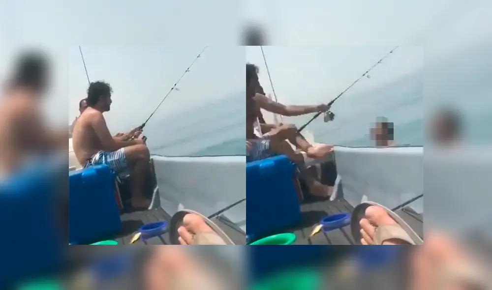 Un video muestra el instante en el que un joven se lleva el susto de su vida al ver un desconcertante ser en el agua. Un video muestra el instante en el que un joven se lleva el susto de su vida al ver un desconcertante ser en el agua.