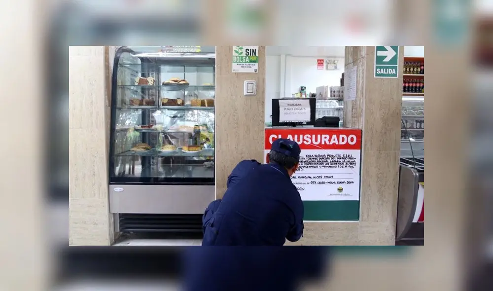 Cierre es solo por 7 días, hasta que los propietarios subsanen todas las observaciones que garanticen un óptimo servicio a los cliente. (Foto: Municipalidad de La Molina) Cierre es solo por 7 días, hasta que los propietarios subsanen todas las observaciones que garanticen un óptimo servicio a los cliente. (Foto: Municipalidad de La Molina)