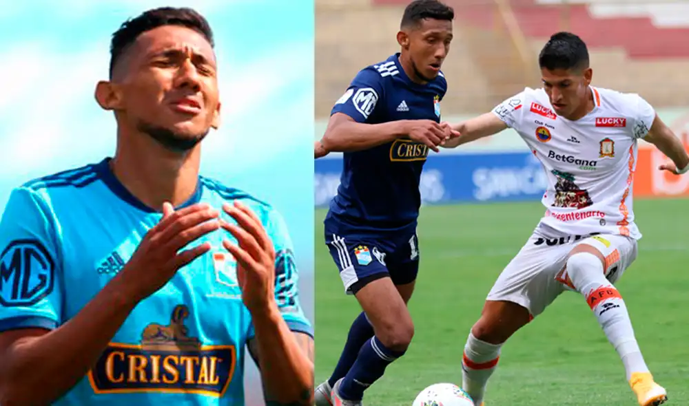Christofer Gonzales llegó a Sporting Cristal en 2019. Foto: Composición Líbero - FPF