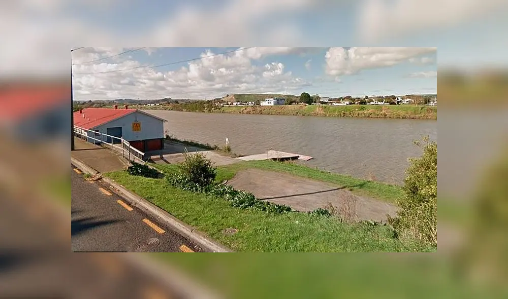 Río Whanganui, en Nueva Zelanda, donde ocurrió la tragedia. Fuente: Google Maps. Río Whanganui, en Nueva Zelanda, donde ocurrió la tragedia. Fuente: Google Maps.