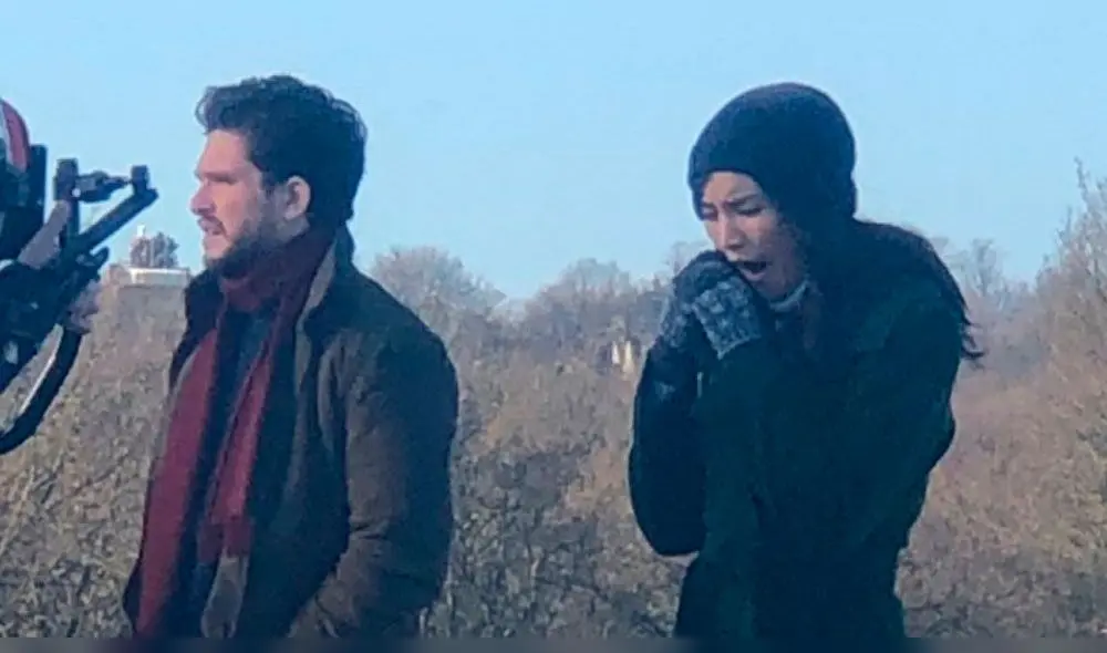 Imágenes revelan a Kit Harington como Dane Whitman. Foto: Twitter