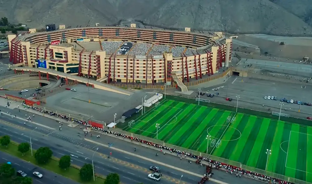 El estadio Monumental albergará la primera final único de la Copa Libertadores. | Foto: @Universitario El estadio Monumental albergará la primera final único de la Copa Libertadores. | Foto: @Universitario