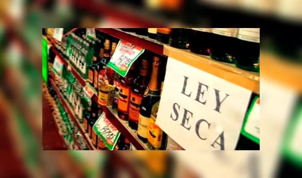 Ley seca entra en vigencia desde las 8 de la mañana del sábado 25 de enero. Foto: Difusión Ley seca entra en vigencia desde las 8 de la mañana del sábado 25 de enero. Foto: Difusión