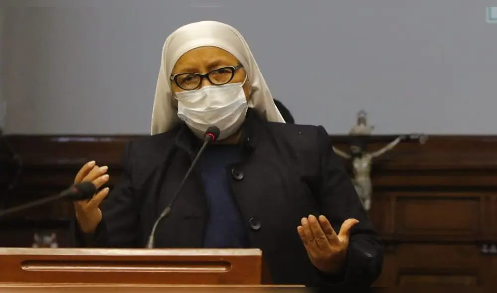 María Céspedes, vocera de la bancada de Frepap. Foto: Congreso