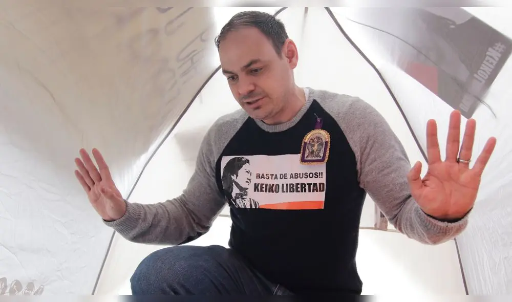 Mark Vito añadió que continuará con su huelga de hambre. Foto: La República.